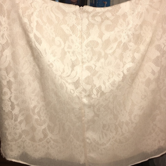 HAUTE HIPPE  SILK SKIRT - SIZE SMALL - Picture 5 of 12